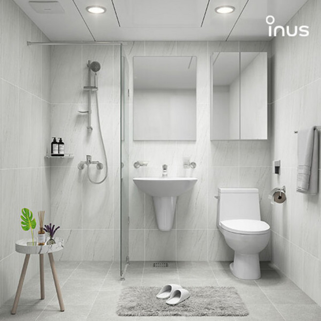이누스 올인원 욕실리모델링 패키지 샌드화이트, 욕실