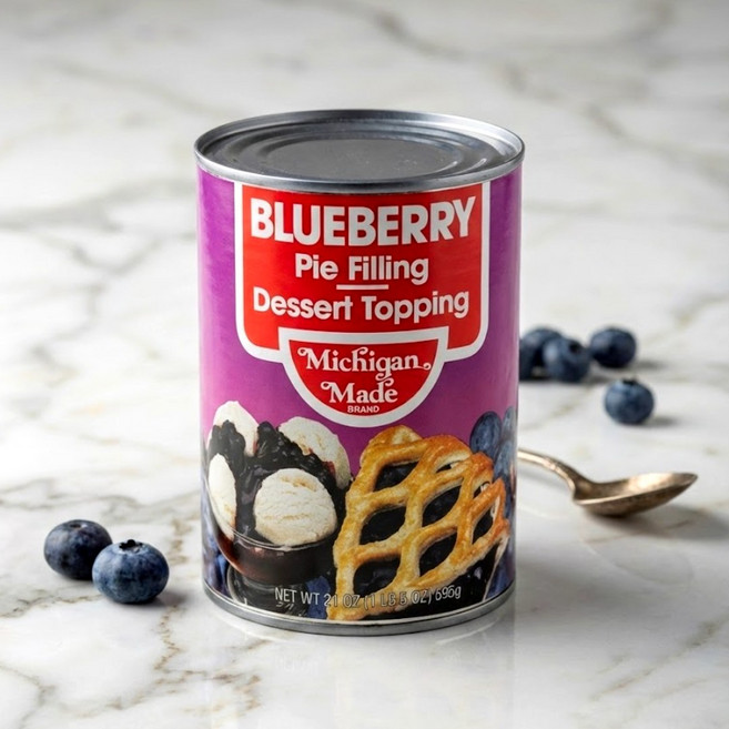 미시간 블루베리 파이필링 595g 대한제당 블루베리필링, 1개, 500g