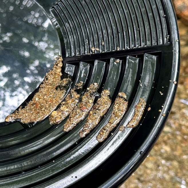 사금채취 도구 패닝접시, 1개