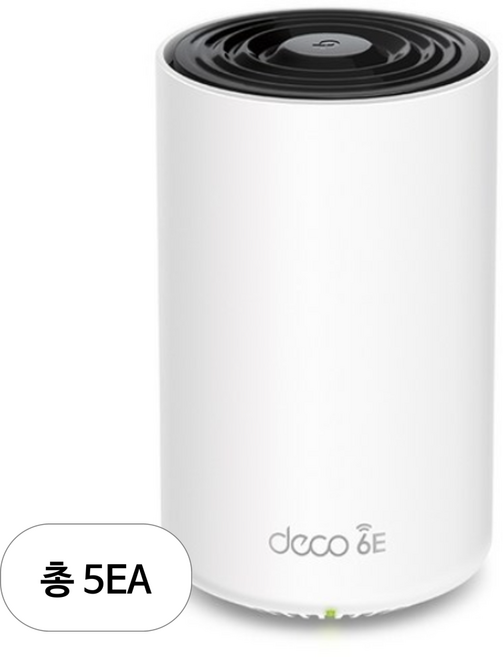 티피링크 트라이 밴드 Wi-Fi 6E 메시 시스템 공유기 AXE5400, Deco XE75, 5개