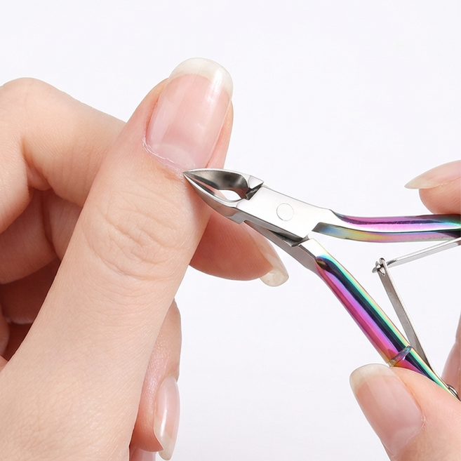 오우하하 손톱정리 네일 큐티클 니퍼, 1개, 티타늄