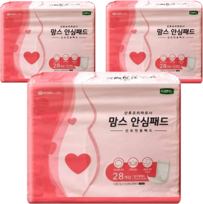 디펜드 맘스 안심 팬티 28매 3팩 /산모전용패드/임산부패드, 28