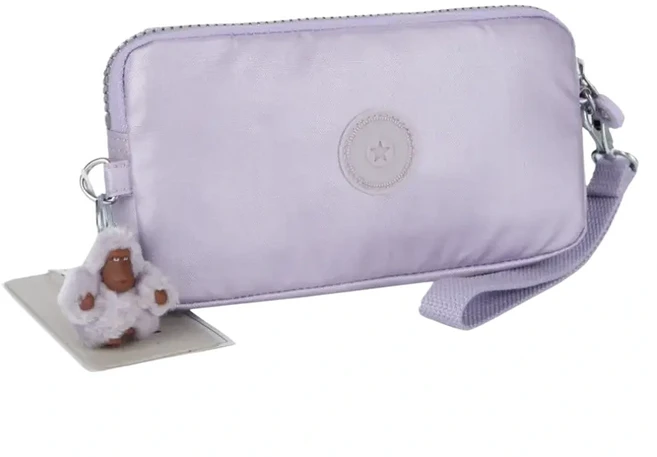 키플링(KIPLING) 고릴라 백 여성용 미니 숄더 & 크로스백 패브릭 핸드백 & 멀티 파우치 (카드 동전 수납 겸용)