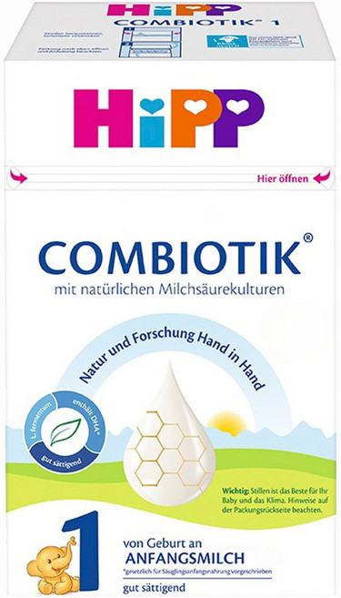 힙 콤비오틱 전분 분유 1단계, 600g, 1개