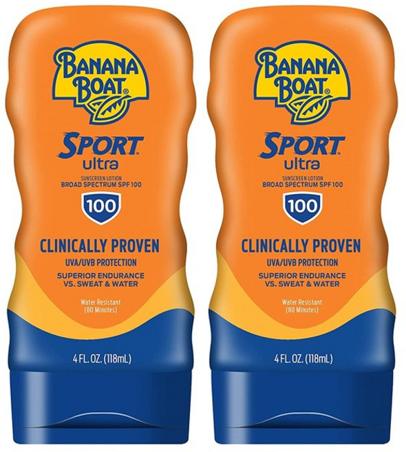 바나나보트 스포츠 선크림 SPF100 118ml X 2팩, 1개