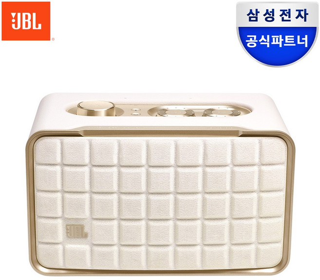 삼성공식파트너 JBL AUTHENTICS 200 블루투스 스피커 어센틱200 화이트 색상 (WIFI 멀티룸재생 스테레오2.0채널 자동셀프튜닝 전용앱), JBL 어센틱 200 화이트