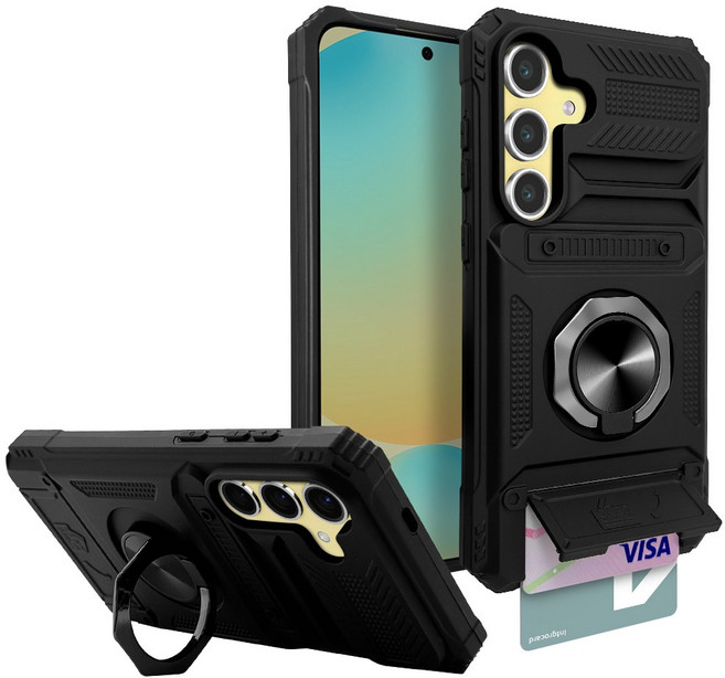 인트그로 헥사곤 카드수납 범퍼 휴대폰 케이스