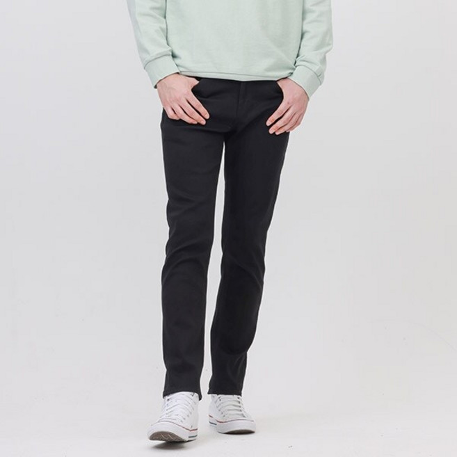 [jambangee] 남성) 블랙 노말워싱 테이퍼 핏_JN1DTA937-BV