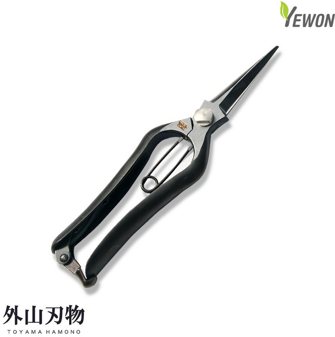 와카사야 소지가위 YO-3 전지 조경 세지가위 소나무순치기 꽃가위, 와카사야 YO-3 전지가위, 1개