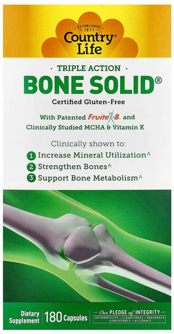 컨츄리라이프 트리플 액션 본 솔리드 180 캡슐, 180정, 1개 - 쿠팡