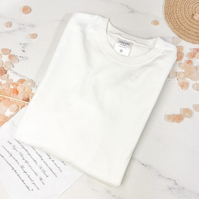 BT3 不會透 男女款長袖素T恤 MX60, 白,XL