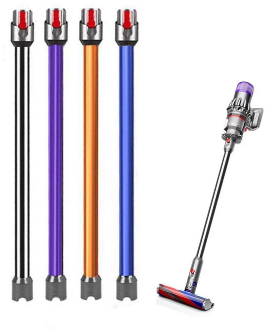 MONOCOST 다이슨청소기 V10디지털슬림 V12 봉 완드 청소기연장 파이프, 실버, 1개