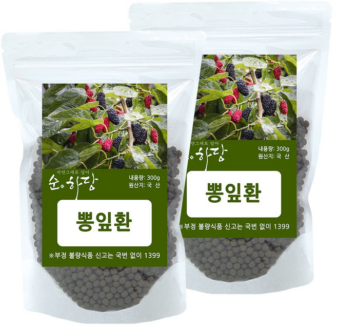 순하당 국산 뽕잎환 (상엽환), 300g, 2개