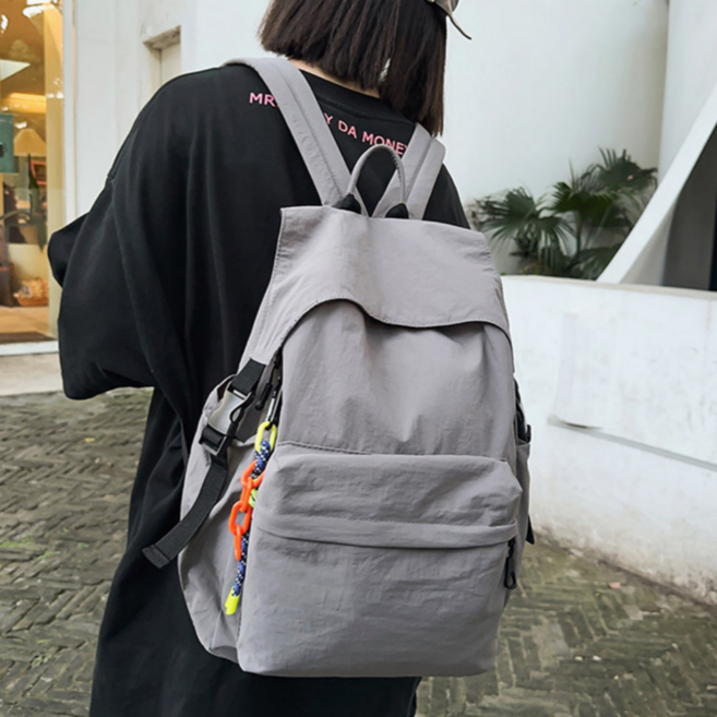 Elue 나일론 남여공용 여행용 초경량 방수백팩 데일리가능