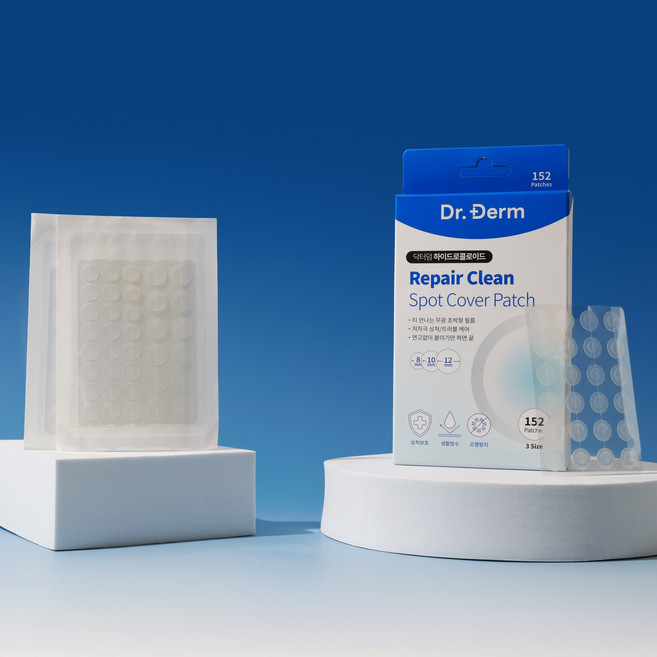 닥터덤 스팟패치 습윤밴드 블루 152매 그린 136매 중 택 1, 1개, 152개입