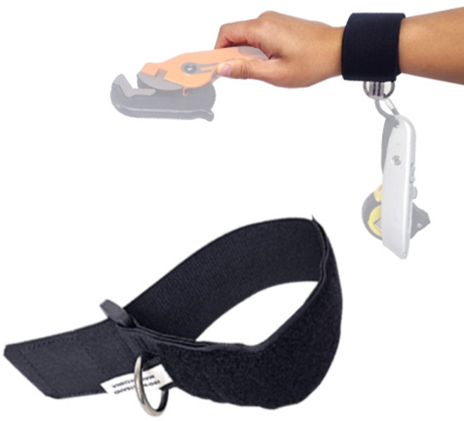 툴포스원 안전고리 손목 안전 벨트 밴드 도난방지 공구걸이 낙하방지, 1. 손목밴드 1개, 1개