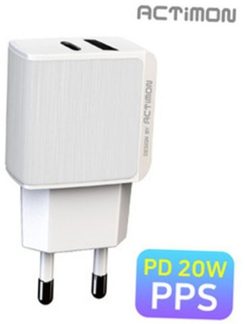 20w pd pps 2포트 듀얼 멀티 가정용 초고속 충전기 어댑터 c타입 스마트폰 c