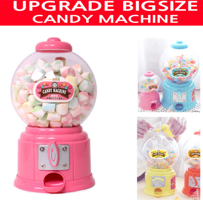 NEW 업그레이드 빅사이즈 캔디머신 사탕뽑기 저금통, 1EA, 오렌지