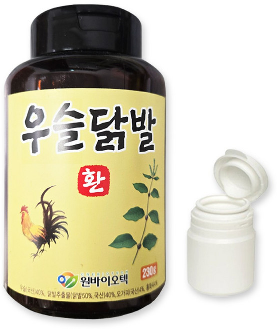 원바이오텍 우슬닭발환 230g+휴대용약통, 230g, 1개