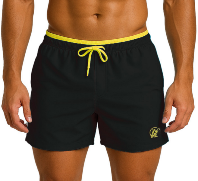 웨이브릭 남녀공용 수영복 반바지 보드숏 스윔팬츠 3부