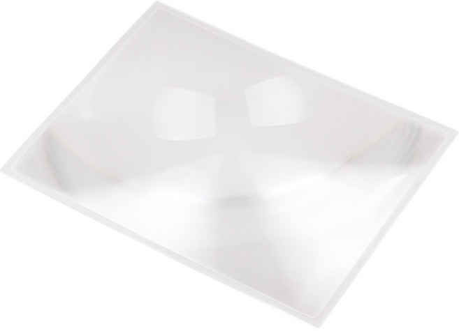 3X 대형 평면 돋보기 독서용 확대경 A4크기 큰 루페 신문 책 읽기, 3X대형평면돋보기, 1개