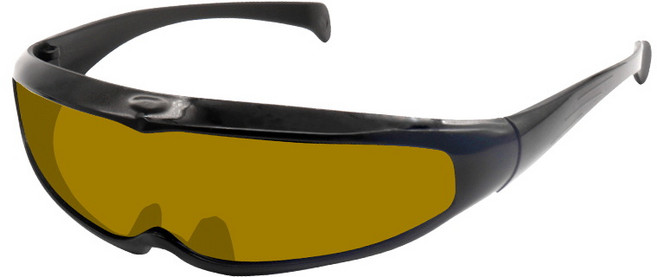 툴릭스 레이저보안경 IPL 제모기 레이저 눈 보호안경 용접 자외선 차단 고글, 7403, 1개