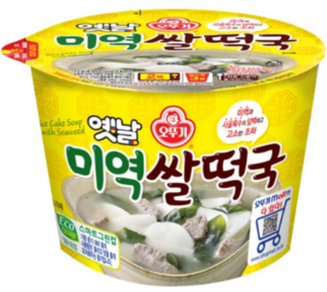 오뚜기 옛날 미역쌀떡국, 172.5g, 21개