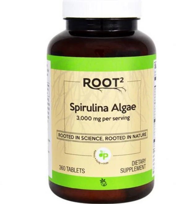 Vitacost 비타코스트 Root2 스피루리나 3000mg 360 태블릿 클로렐라 영양제, Vitacost 비타코스트 Root2 스피루리나 300, 1개 - 쿠팡
