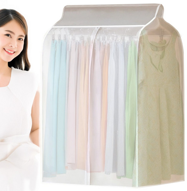 모리의집 전방향 (밀폐/풀커버) 행거 가리개, 1개입, 1개