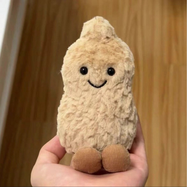 백참 JELLY 열쇠고리 제품 젤리캣 피넛 어뮤저블 태그가, 땅콩 끈, 15센티