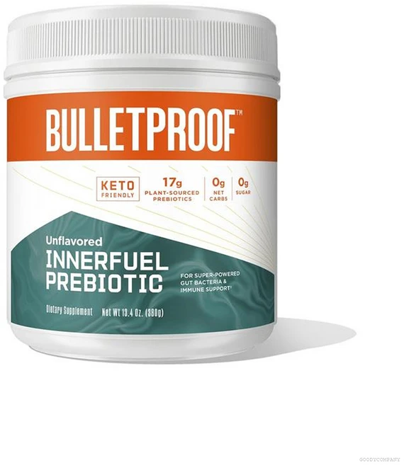 불렛프루프 이너퓨얼 프리바이오틱 파우더 언플레이버드, 380g, 1개 - 쿠팡