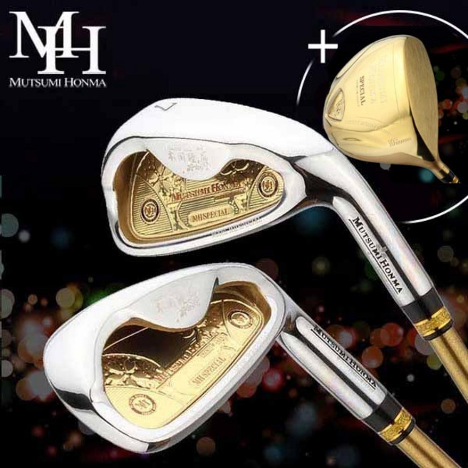 무쯔미혼마코리아 스페셜 3스타 남성 고반발 카본 8 아이언 (드라이버 증정), 아이언 R, 10.5 R