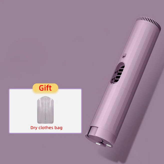 전기 의류 건조기 미니 휴대용 빠른 건조 의류 신발 전기 의류 건조기 밍 220V, 4) Purple  EU