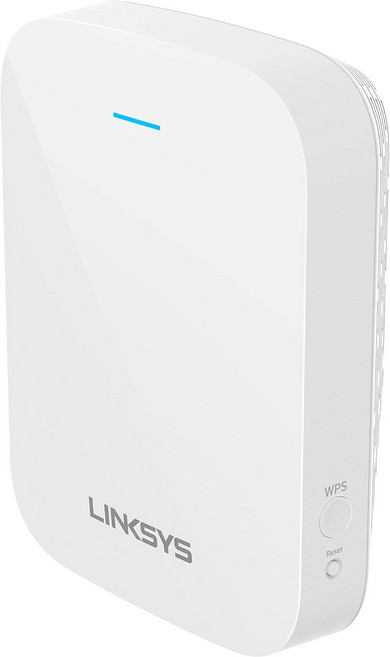 Linksys WiFi Extender 6 레인지 부스터 듀얼 밴드 인터넷 중계기 2000 평방 피트 커버리지 최대 AX1800 1.8Gbps 속도 - RE7310