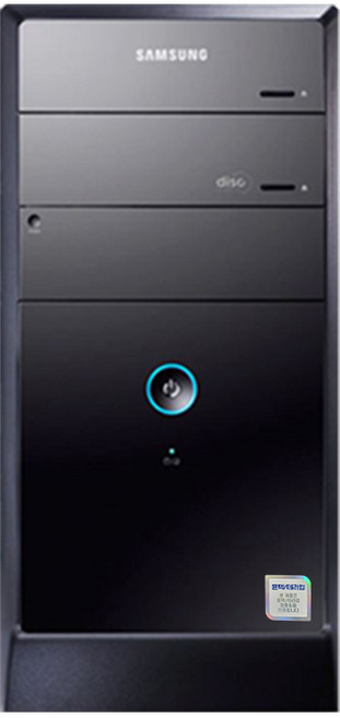 삼성 컴퓨터 본체 데스크탑 윈도우11 가정 사무 포토샵 주식용 게임용, 6세대 G4400, WIN11 Pro, 240GB, 8GB, 블랙