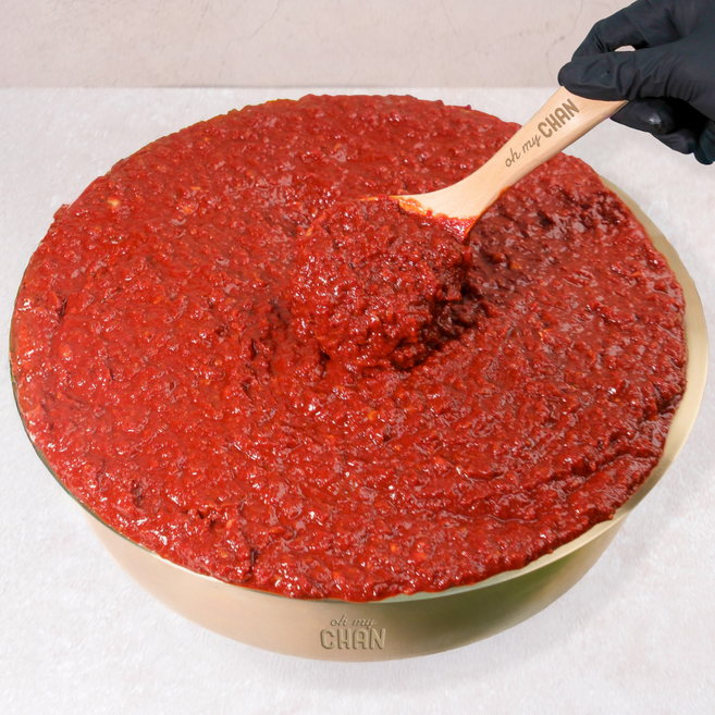 오마이찬 김장김치 양념 - 국내산 전라도 겉절이 배추속 재료, 1개, 1kg