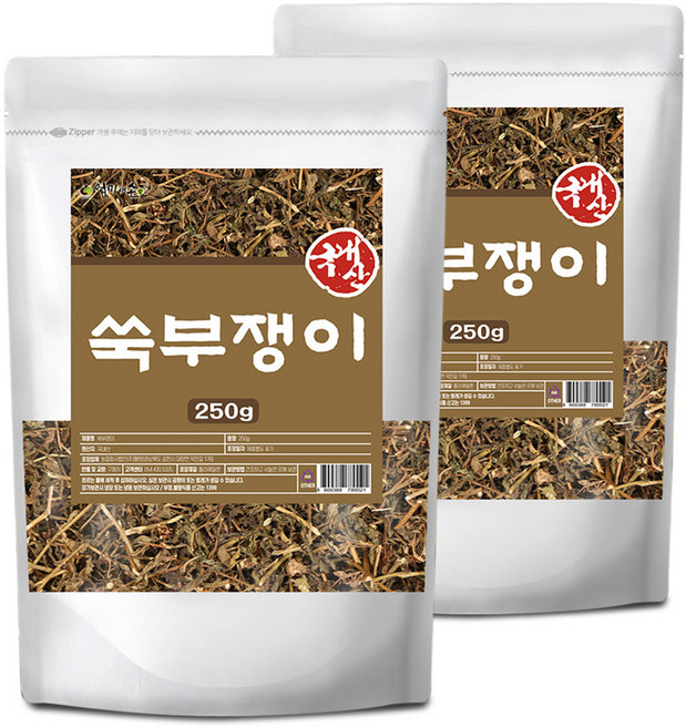 쑥부쟁이 건재 250g, 2개