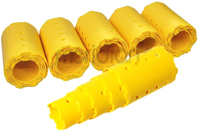 셋팅롤 5단 세트 (노랑) (1호~5호) 25개입 드라이롤, 노랑, 1세트