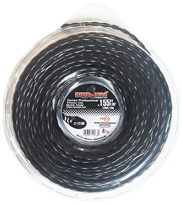 로터리 ROTARY 예초기 나일론줄 3.9mmx25M (꽈배기타입) 미국생산품, 1개