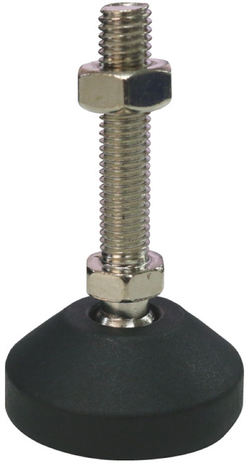 높이조절발 가구발 각파이프 원형발 의자발 발통, 1개