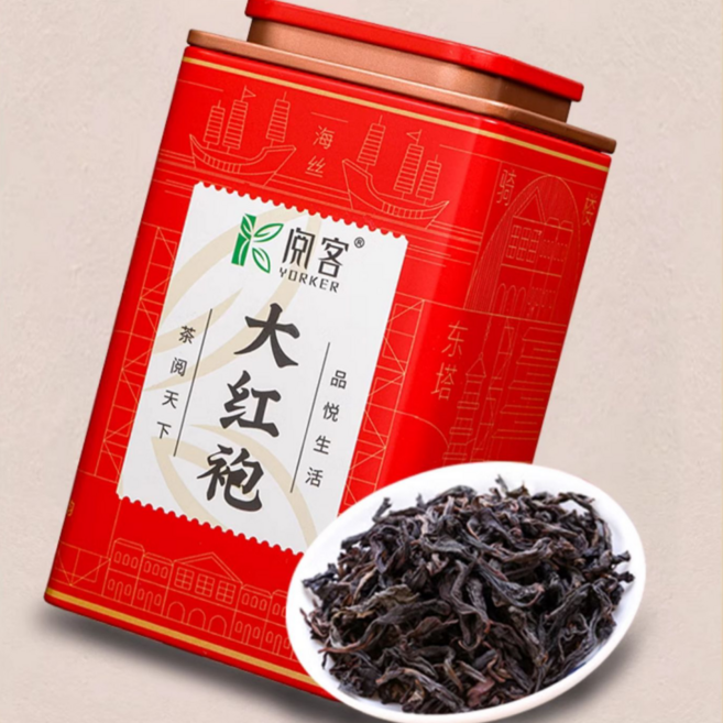 무이산 대홍포차 열객 무이암차 중국명차 500g, 1개, 1개입