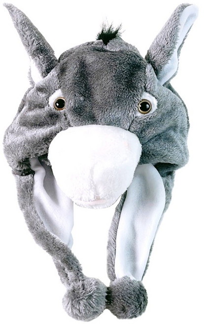 귀여운 동물 모자 코스프레 할로윈 크리스마스, 1개, 귀여운동물모자-당나귀