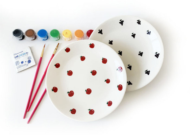 [펄박스]집에서 30분 도자기 만들기 집콕취미 도예 도자기키트 세트, C세트