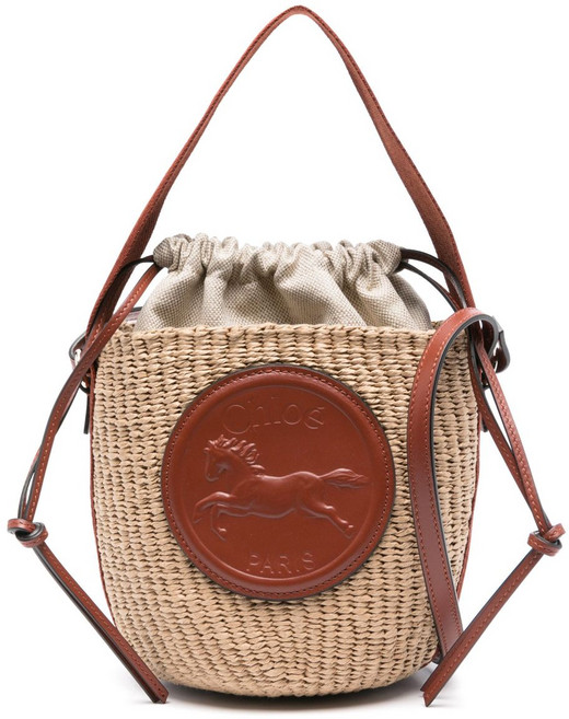 끌로에 스몰 홀스 메달 버킷 백