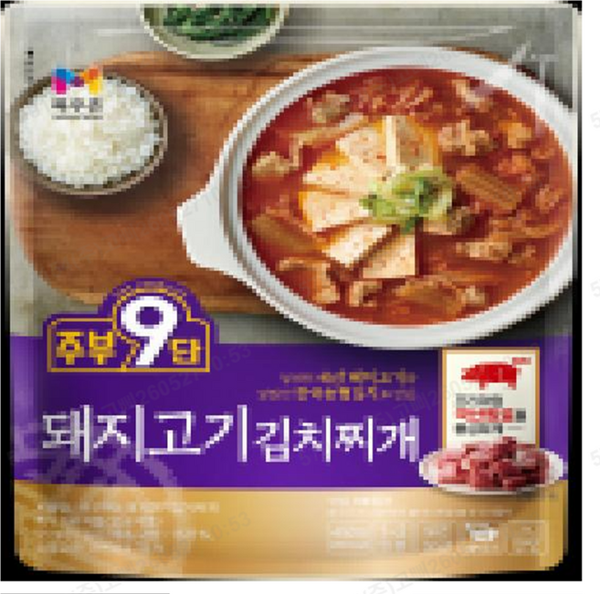주부구단 돼지고기 김치찌개, 450g, 3개