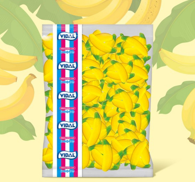 비달 자이언트 바나나향 젤리필드 50개입, 1kg, 1개