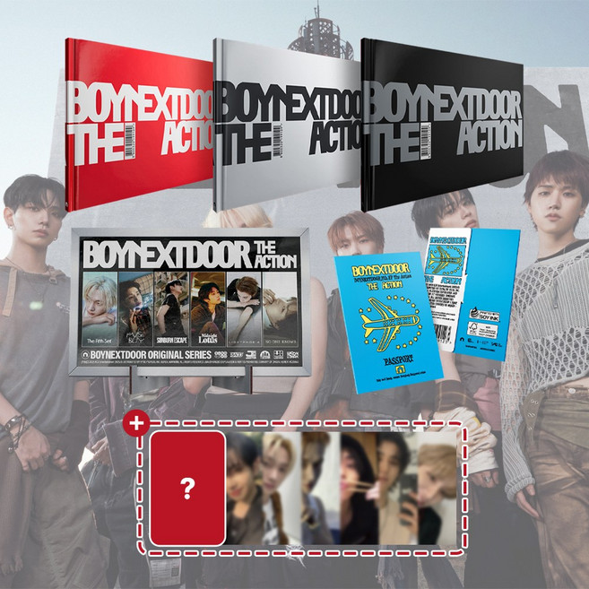 [일반반+프레임+위버스] 보이넥스트도어 보넥도 앨범 5집 EP 더 액션 The Action + 특전