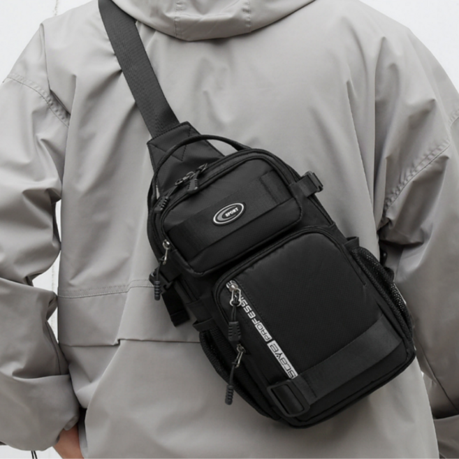 위네스 밀리터리룩 남성용 슬링백 크로스백