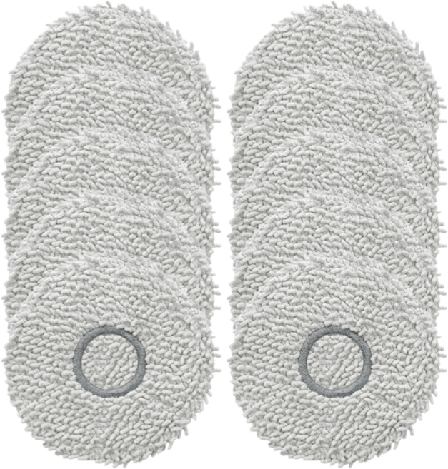 비브랜드 로보락 Q Revo Pro / S / Curv 소모품 부품 호환 물걸레, 10개, Revo물걸레