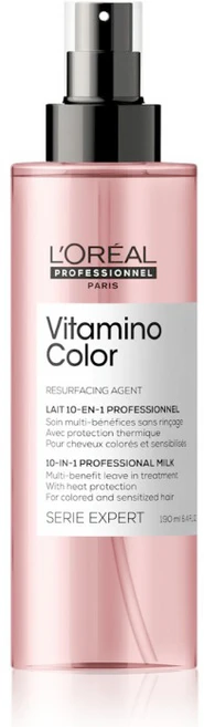 로레알 세리엑스퍼트 비타미노 컬러 10인1 밀크 크림 세럼 염색유지, 190ml, 1개 - 쿠팡